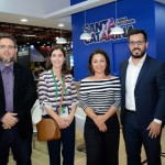 Fabio Luis, Ana Paula Flores, Flávia Didomenico e Ramon Fernandes, de Santa Catarina