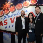 Fernando Hurtado, Bia Di Pietro e Zachary Smith, do Las Vegas CVB