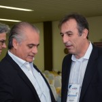 Gilberto Abdou Helou, prefeito de Águas de Lindóia, e André Eduardo, prefeito de Socorro