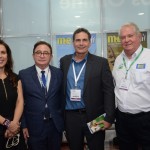 Gisele Lima, da Promo, Manoel Linhares, da ABIH Nacional, Sergio Flores, do MTur, e Roy Taylor, do M&E