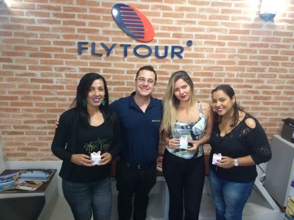 Agentes da Flytour foram alguns dos lembrados pela ação.