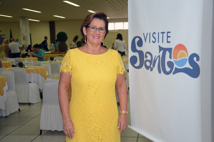 Inês Bellini, vice-presidente do Visite Santos