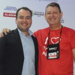 Jair Galvão, secretário de Turismo de Maceió, e Aroldo Schultz, presidente da Schultz
