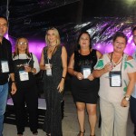 José Filho, da Giro Tour, Francisca Soares, da PSC Viagens, Jheanny Prescott, da Prescot Turismo, Josilene Falcão, da Josy Passagem, Egide Freitas, da Malta e Gomes, e Felipe Arantes, da FG Turismo