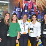 Joyce Cordeiro CBS Marketing Services, Patrícia Rouston, da Hertz Dollar Thrifty, Rosa Masgrau, do M&E, e Rafaela Gross Brown, do Visit Florida