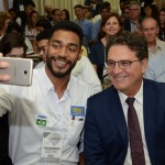 Juliano Braga, do M&E, e Vinicius Lummertz, secretário de Turismo de SP