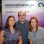 Karliana Leite, Fernando Silvino e Danyele Bellangero, da RexturAdvance