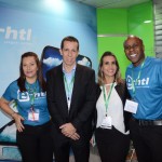 Kelly Moraes, Flavio Louro, Juliana Tamae, e Fabio Bastos, da E-htl