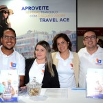 Leonardo Santos, Priscila Sousa, Suzana Muniz e Ricardo Ribeiro, da Travel Ace