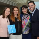 Lilian Tedeschi, Caroline Menossi, Mérithy Fraga e Henrique Brasil, da Aerolíneas Argentinas