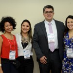 Luana Matsumoto, Kelly Castange, Juliana da Assumpção e Marcos Lucas, da Aviesp