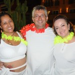 Luciano Souza, da Saadya Viagens, Gilberto Júnior, da Schultz, e Rogéria Barbosa, da ZTurismo