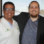 Luiz Ricardo Rocha, do Pantanal e Bonito, com Marcelo Andrade, da Transmundi