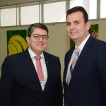 Marcos Lucas, presidente da Aviesp, e Marcelo Oliveira