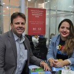 Mario Pilar, da prefeitura do Ipojuca e Brenda Silveira, do Porto de Galinhas Convention & Visitors Bureau