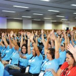 Os mais de 270 agentes participaram de uma descontraída capacitação de Alagoas