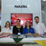 Priscilla Melo, da Rede Nord Hotels, Izilda Penido, do Tambau Hotel, Solange Alves, da PBTUR, e Michel Targino, da Rede Nord de Hotéis