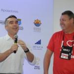 Rafael Brito, secretário de Turismo de Alagoas, e Aroldo Schultz, presidente da Schultz