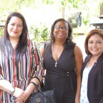 Rafaela Gross e Carolyn Jones do Visit Florida e Marisol Berrios do Visit Tampa Bay