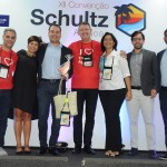 Rodney Rocha, da Schultz, Danielle Novis, de Maceio CVB, Jair Galvão, secretário de Turismo de Maceió, Aroldo Schultz, da Schultz, Claudia Pessoa, de Barra de Sâo Miguel, Milton Vasconcellos, da ABIH-AL, e VItor Alvim, de Marechal Deodoro