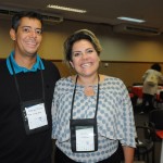 Rodrigo Pinheiro, de Fort Lauderdale, e Gerusa Pastuch, da Europamundo Rodrigo Pinheiro, de Fort Lauderdale, e Gerusa Pastuch, da Europamundo
