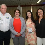 Roy Taylor, do M&E, Ana Costa, secretária de Turismo do RN, Juliana Assumpção, da Aviesp, e Ana Rita Salgado, da Emprotur