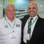 Roy Taylor, do M&E, e Roberto Gracioso, do Century Paulista