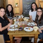 Samantha Machado, da Nova Operadora, Erika Matsuno, da Queensberry, Marina Guimarães, da Agaxtur, e Ana Clara Barra, da TGK