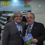 Santiago Corrada, presidente e CEO do Visit Tampa Bay, e David Leslie, representante do Visit Tampa Bay no Brasil