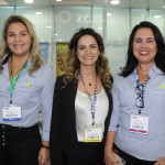 Tatiana Oliveira, Tais Mahalem e Claudia Brito, da April