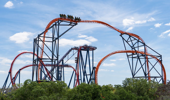 Busch Gardens inaugura nova montanha-russa Tigris nesta sexta (19) 2 Tigris Track with SheiKra