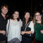 Vinícius Nunes, da Il Benessere, Monise Pikunas, Cintia Kobayashi e Scarlett Lima, da Teresa Perez