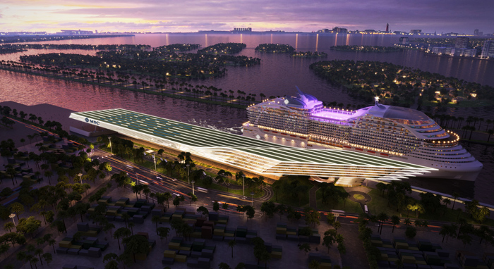 O novo terminal proporcionará uma experiência aprimorada para o cliente do início ao fim, beneficiando o embarque e o desembarque de passageiros da MSC Cruzeiros