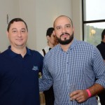 Adolfo Pascole, da Azul Viagens, e Diogo Marin, da Decolar.com