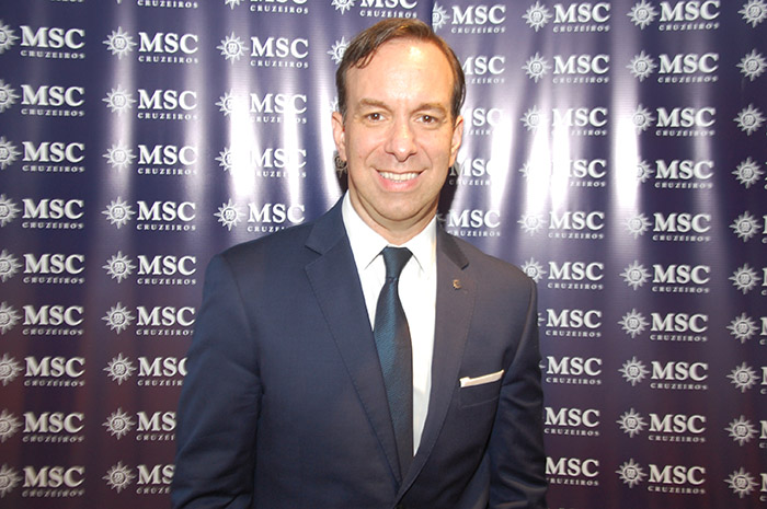 Adrian Ursilli, diretor da MSC Cruzeiros no Brasil