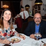 Adriana Pinto, da ABIH-DF, e Eduardo Fontes Neto, da ABIH Nacional