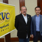 Albérico Filho, prefeito de Barreirinhas, e Rogerio Mendes, da CVC