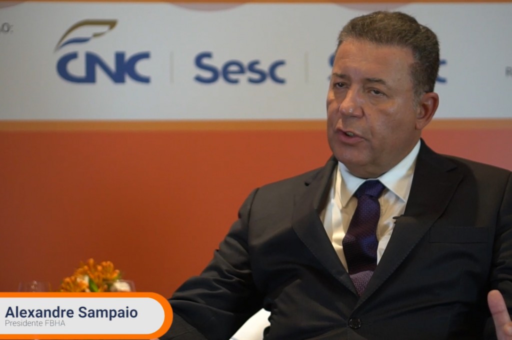 Tarifa, estrutura otimizada e certificação: os dilemas da hotelaria pós-pandemia 2 Alexandre Sampaio, presidente da FBHA.