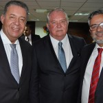 Alexandre Sampaio, da FBHA, Roy Taylor, do M&E e Bob Santos, do MTur