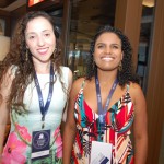 Amanda Reis e Michelle Oliveira, da Belvitur