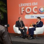 Anderson Masetto, editor do M&E, e Vinicius Lummertz, secretário de Turismo de SP