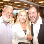 Azuil Martin e Sidney Martin, da Home Tur, com Ines Sarro, da Eventos e Inventos