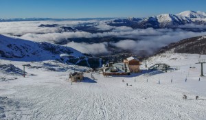 Bariloche recebe a primeira queda de neve de 2019