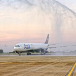 Batismo do primeiro A330neo das Américas