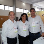 Celso Tesser, Priscila Lima e Rogério Esteves, da GTA