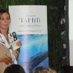 Chloé Salvador, da Atout France, é  a responsável pela capacitação e pela conta de Tahiti