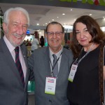 Darci Piana, vice-governador, com Antonio Azevedo, presidente da Abav-PR,e Magda Nassar, presidente da Braztoa