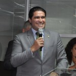 Deputado Newron Cardoso Junior também discursou durante a cerimônia