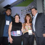 Edu Costa, da Linkedyou Consultoria, Shirley Salazar, da Mestres da Hospitalidade, Cristina Cintrão, da Improve Human, e Ricardo Aly, da RA Marketing Estrategico