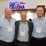 Eduardo, Antonio Thomé e Leonardo Dallagnol, de Santa Catarina (FOTO: Jefferson Severino)